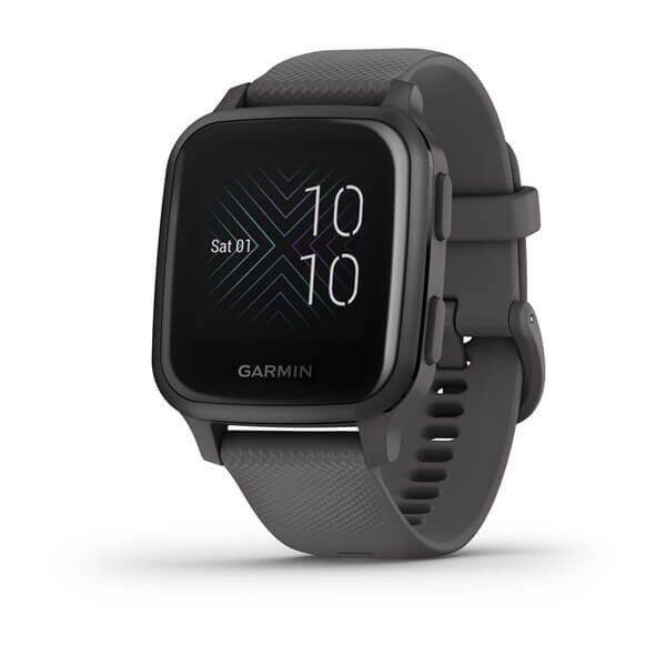 Chytré hodinky Garmin Venu Sq - Slate/Gray Band 
