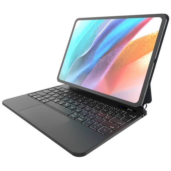 Pouzdro na tablet s klávesnicí FIXED Typee na Apple iPad 10.9" 2022 (10th gen), CZ layout černá barva
