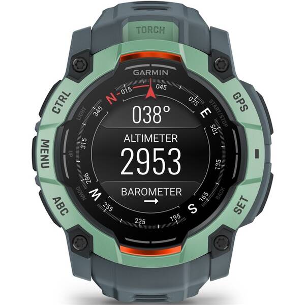 Chytré hodinky Garmin Instinct 3 - 50 mm AMOLED - Neotropic Bezel / Twilight Band 
