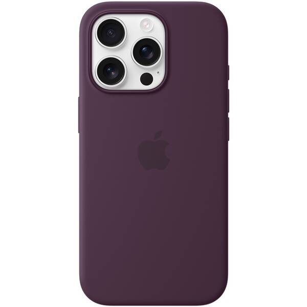 Kryt na mobil Apple iPhone 16 Pro Silicone Case s MagSafe - švestkový 
