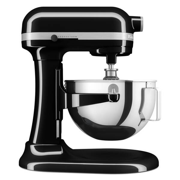 Kuchyňský robot KitchenAid 5KSM55SXXEOB černá barva
