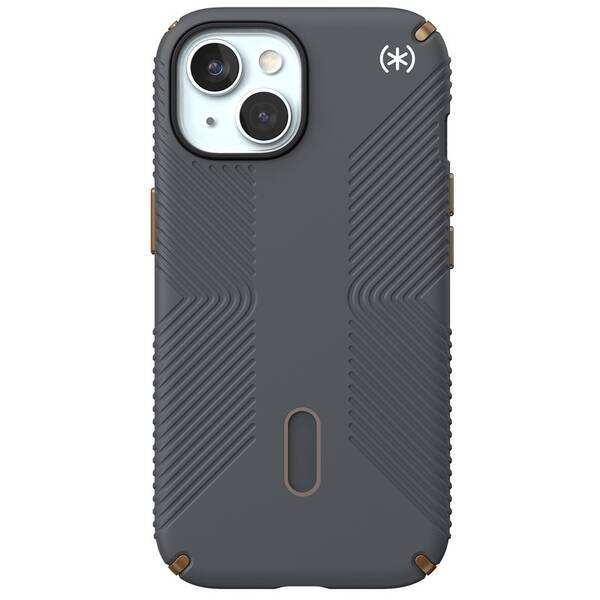 Kryt na mobil Speck Presidio2 Grip na Apple iPhone 13/14/15 šedá barva
