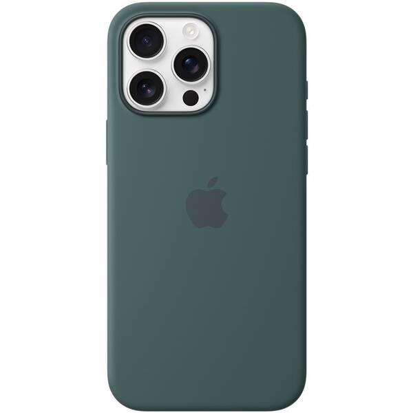 Kryt na mobil Apple iPhone 16 Pro Max Silicone Case s MagSafe - jezerně zelený 
