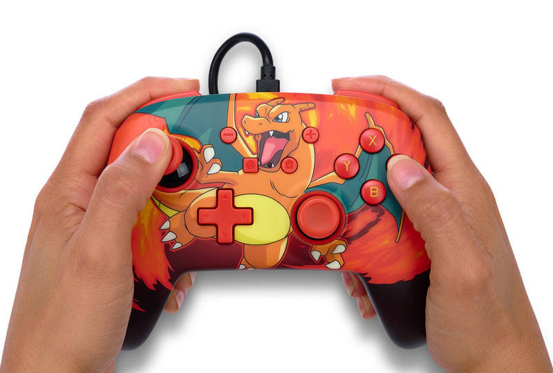 PowerA Enhanced Wired pro Nintendo Switch – Charizard Vortex 