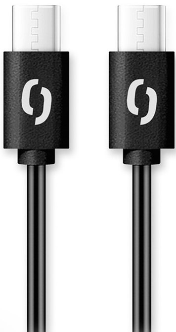 Kabel Aligator Power 65W, USB-C/USB-C, 3A, 1,5m - černý