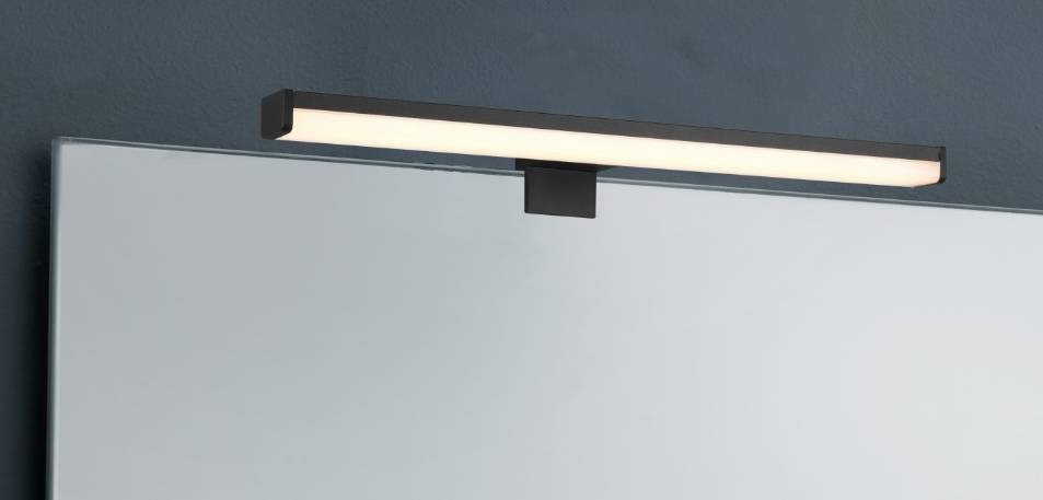 Nástěnné svítidlo TRIO Lino, 60 cm - černé