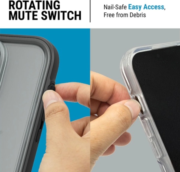 Catalyst Total Protection na Apple iPhone 14 Pro, černá