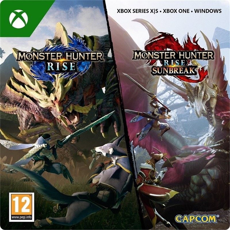 Monster Hunter Rise + Sunbreak – elektronická licence, Xbox Series / Xbox One / PC