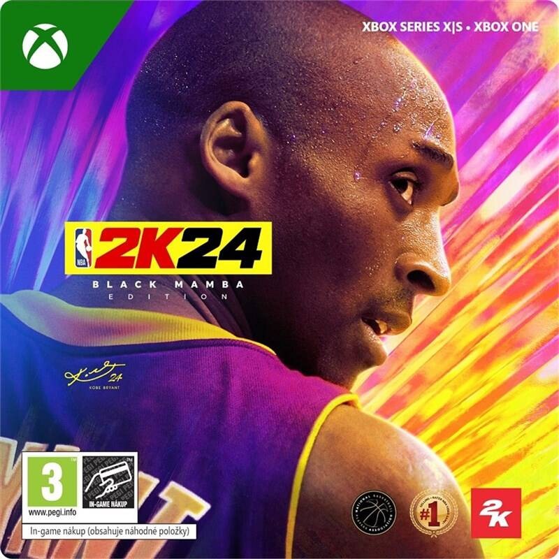 NBA 2K24 - Black Mamba Edition – elektronická licence, Xbox Series / Xbox One