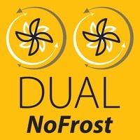  Dva nezávislé chladicí systémy Dual No Frost