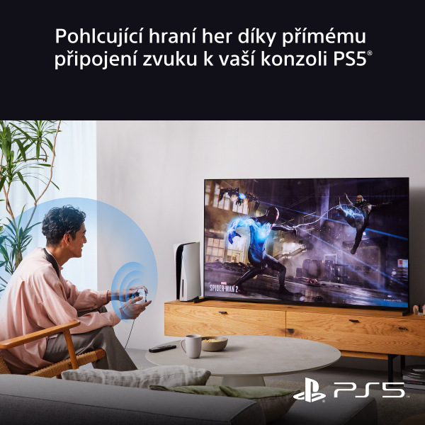 Bezdrátový reproduktor na krk Sony BRAVIA Theatre U - černá