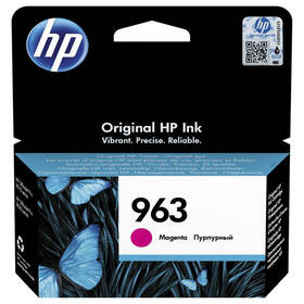 Inkoustová náplň HP 963, 700 stran (3JA24AE) červená