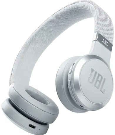 JBL Live 460NC, bílá