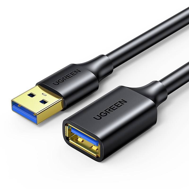 UGREEN USB 3.0, 0,5 m, černá