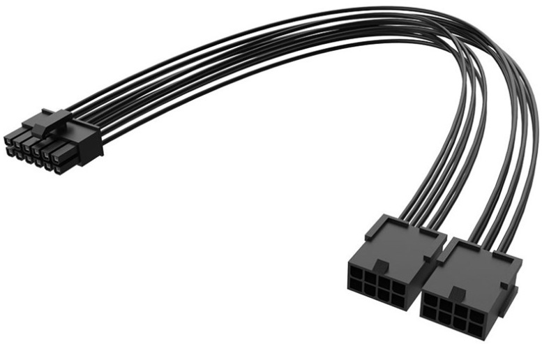 AKASA kabel PCIe 12-Pin na Dual 8-Pin