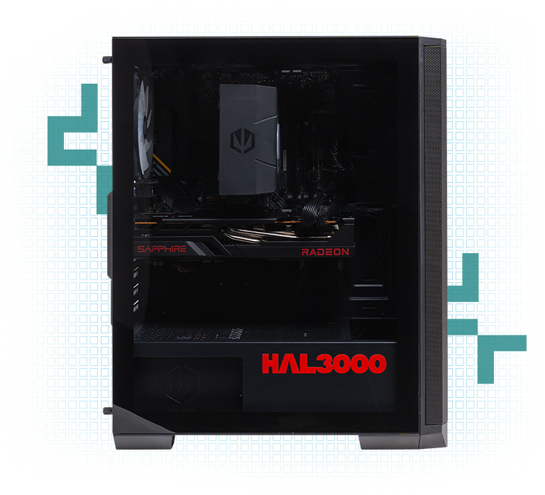 HAL3000 Online Gamer RX 6700XT (HALPCHS2678)