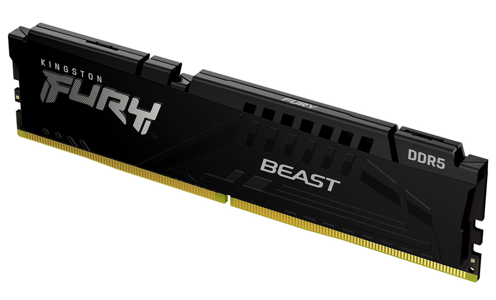 DIMM Kingston FURY Beast Black 8 GB (1× 8 GB) (KF560C30BB-8)
