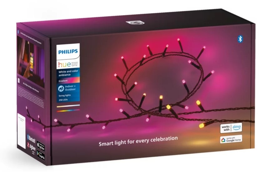 Vánoční osvětlení Philips Hue Festavia 40m