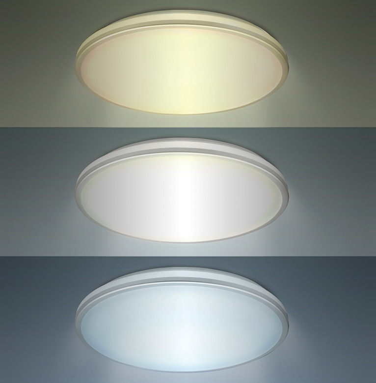 LED osvětlení s ochranou proti vlhkosti, IP54, 18W, 1530lm, 3CCT, 33cm