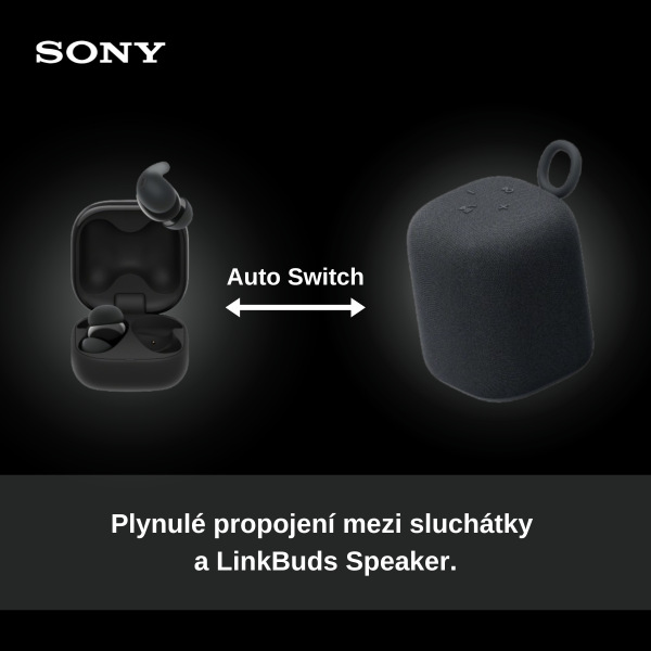 Sluchátka Sony LinkBuds Fit Auto Switch