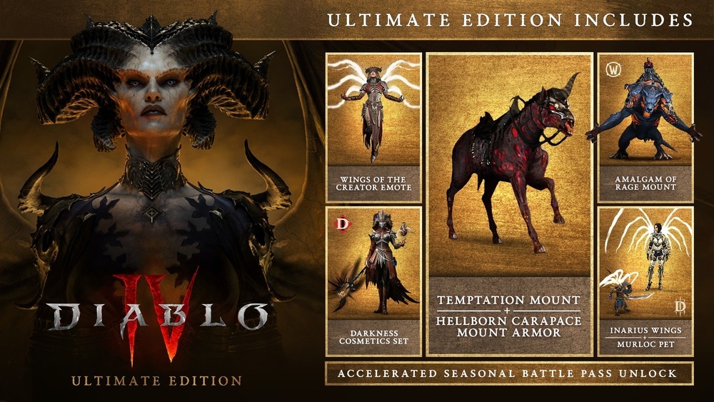 Diablo IV - Ultimate Edition – elektronická licence Xbox Series / Xbox One