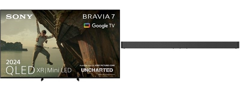 Televize Sony Bravia 7 85" + soundbar Sony BRAVIA Theatre Bar 8