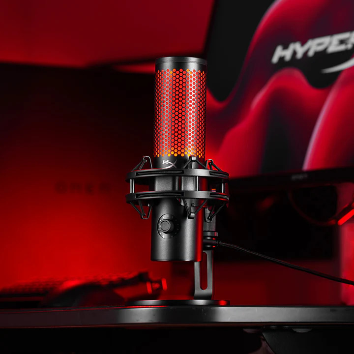 HyperX QuadCast 2, černá