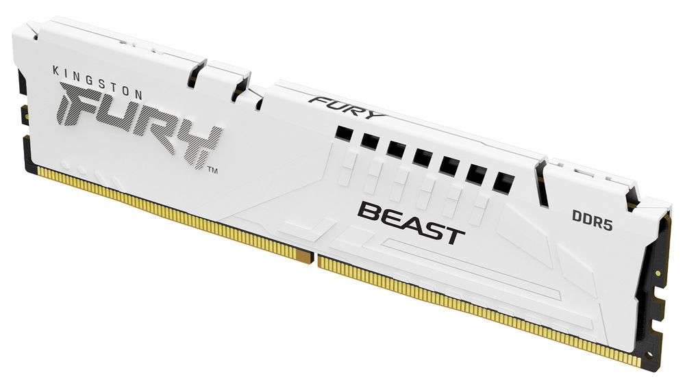 DIMM Kingston FURY Beast White 16 GB (1× 16 GB) (KF560C30BW-16)