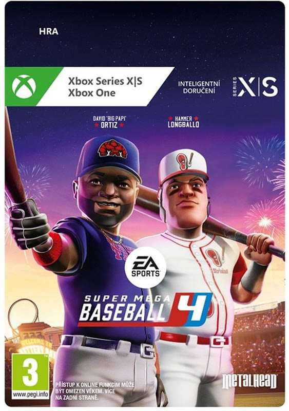 Mega Baseball 4 - Standard Edition – elektronická licence, Xbox Series / Xbox One