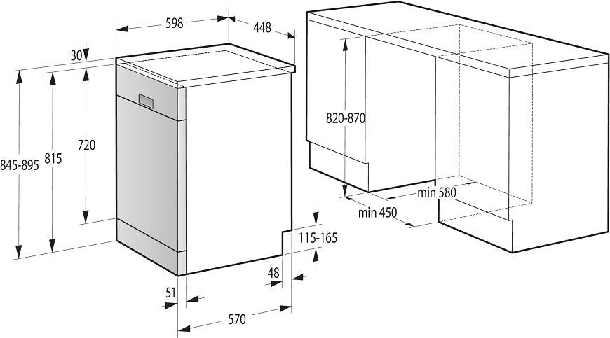 Volně stojící myčka Mora SM526C3W, bílá, funkce Tablety 3 V 1