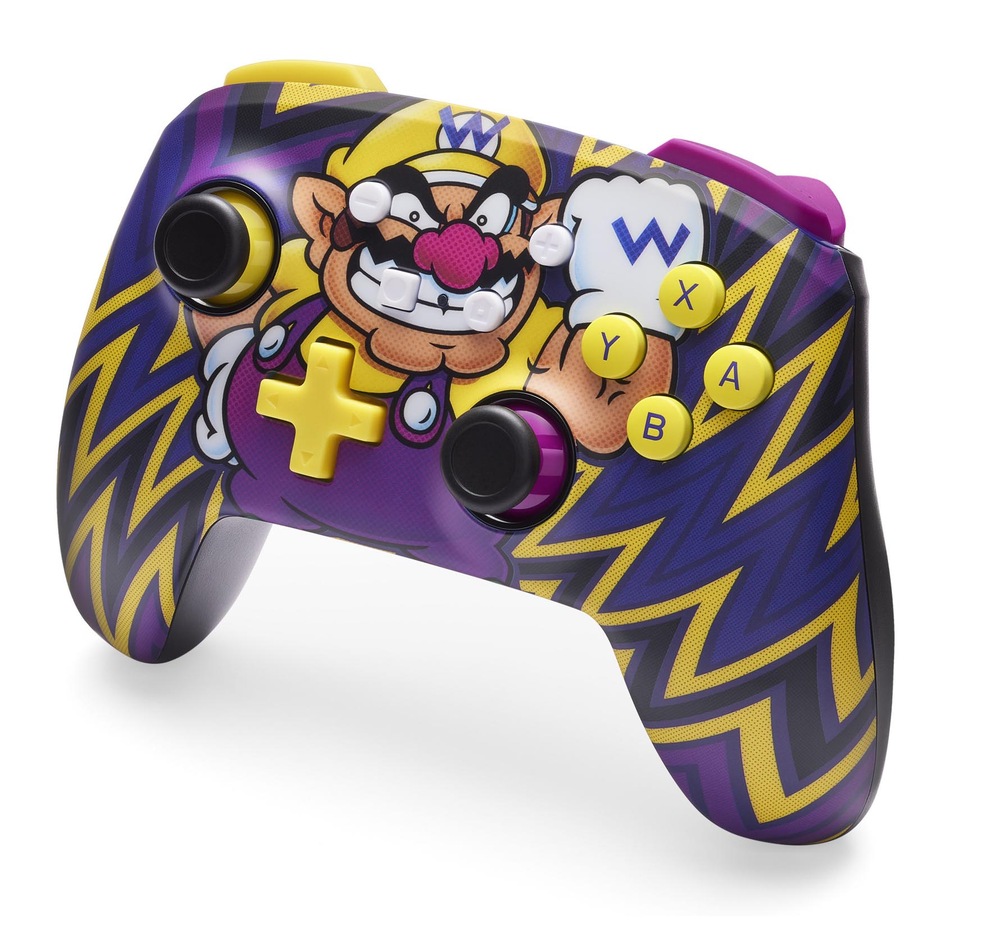 PowerA Enhanced Wireless pro Nintendo Switch – Super Mario Wario (NSGP0343-01)