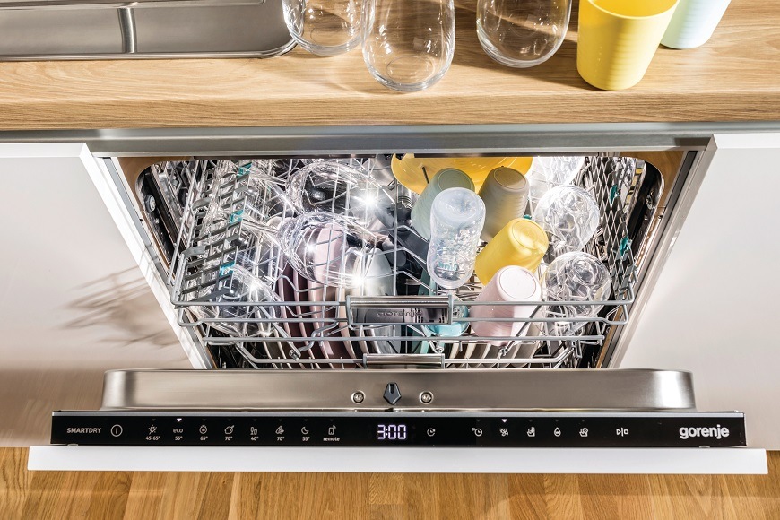 Vestavná myčka nádobí Gorenje GV693C61AD, funkce Tablety 3 v 1