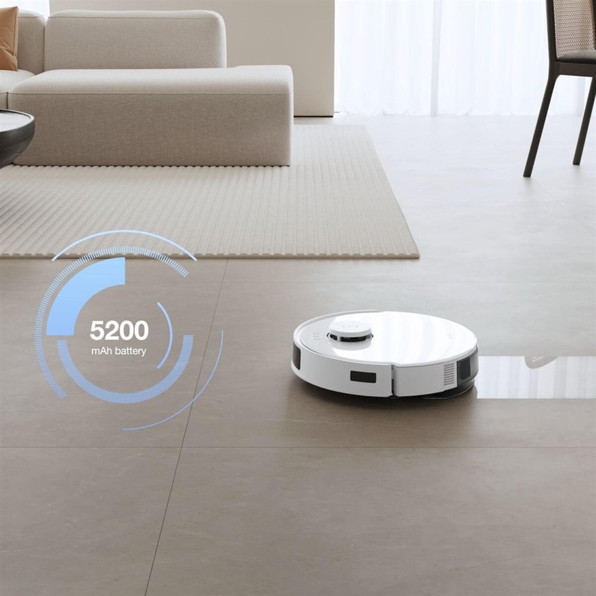 Ecovacs DEEBOT N20 PLUS WHITE, bílá + stanice