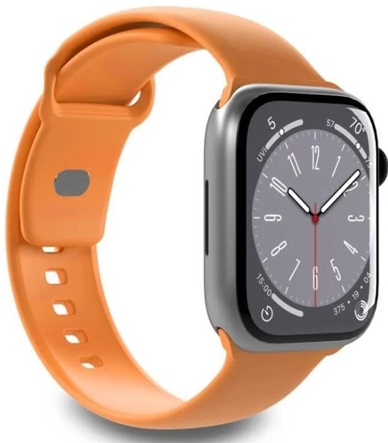 Řemínek Puro ICON pro Apple Watch 38/40/41 mm - oranžový