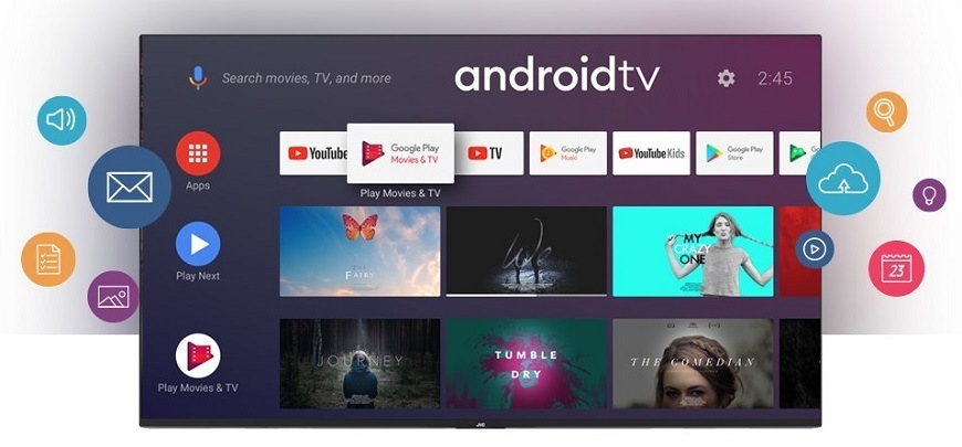 Televize JVC LT-55VA6435, android tv