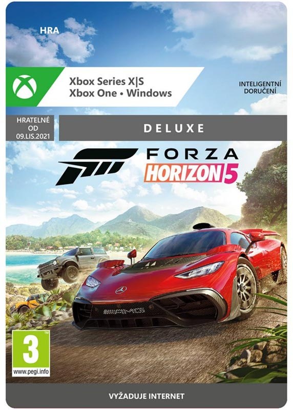 Forza Horizon 5 - Deluxe Edition – elektronická licence, Xbox Series / Xbox One / PC