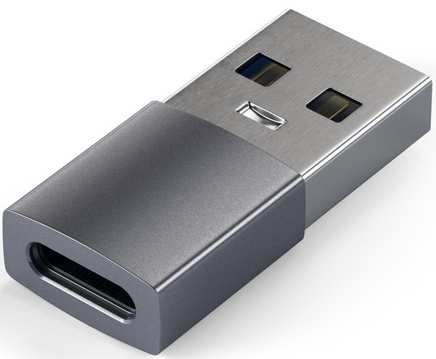 Redukce Satechi USB-C/USB 3.0 - šedá