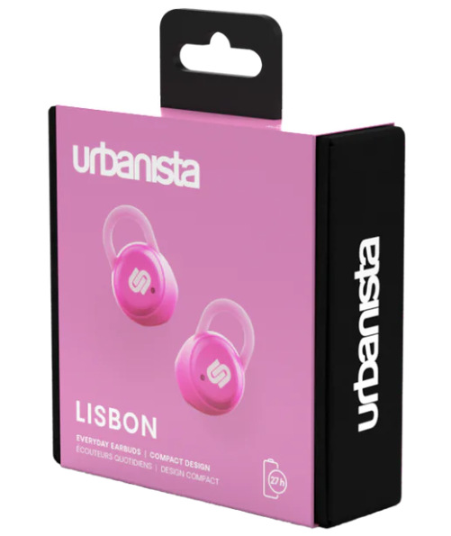 Sluchátka Urbanista Lisbon - růžová