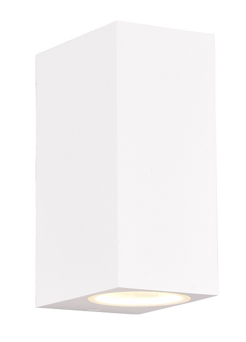 Nástěnné svítidlo TRIO Roya, čtvercové bílé