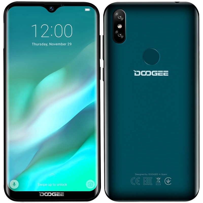 Doogee X90L, zelená