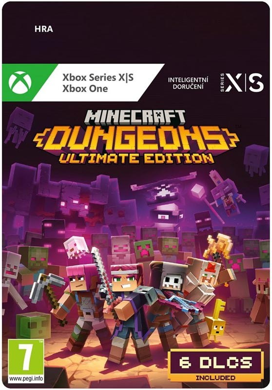 Minecraft Dungeons - Ultimate Edition – elektronická licence, Xbox Series / Xbox One