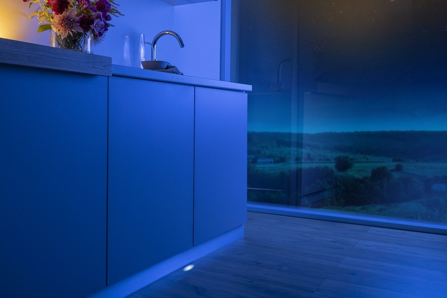 Vestavná myčka Gorenje GV673C65, stavové světlo LedLight