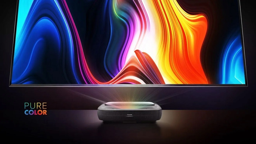 Laser Smart TV Hisense 120L9H, černá, realistické barvy