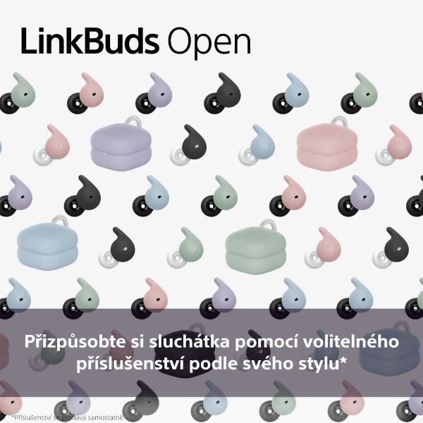 Sluchátka Sony LinkBuds Open - černá