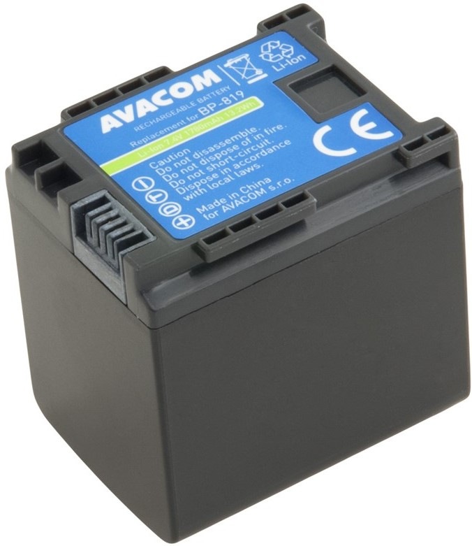 Baterie Avacom Canon BP-819 Li-Ion 7.4V 1780mAh 13.4Wh