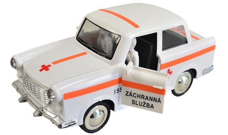 Auto retro Made 98528 Záchranná služba 6 x 17 x 8 cm