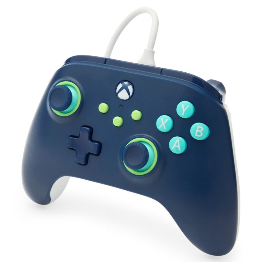 PowerA Wired pro Xbox Series X|S / Xbox One / PC - Mariner Blue (XBGP0380-01)