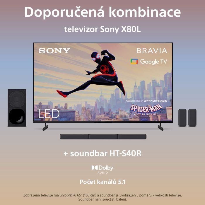Televize Sony KD-55X80L