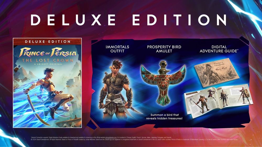 Prince of Persia: The Lost Crown Deluxe Edition – elektronická licence