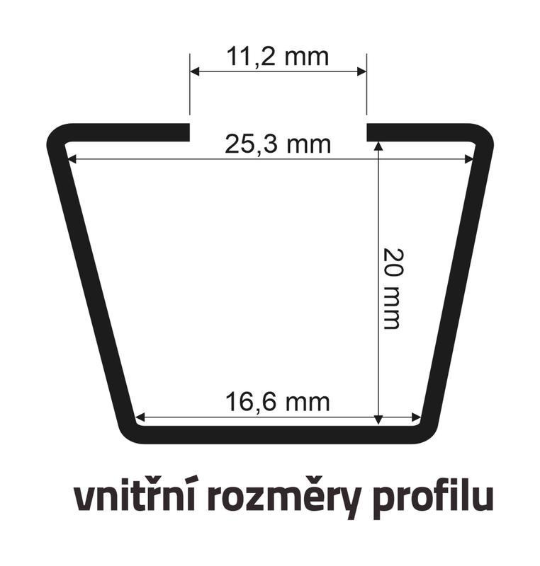 Střešní nosič Compass RAPID zámek FE DIH - liftback